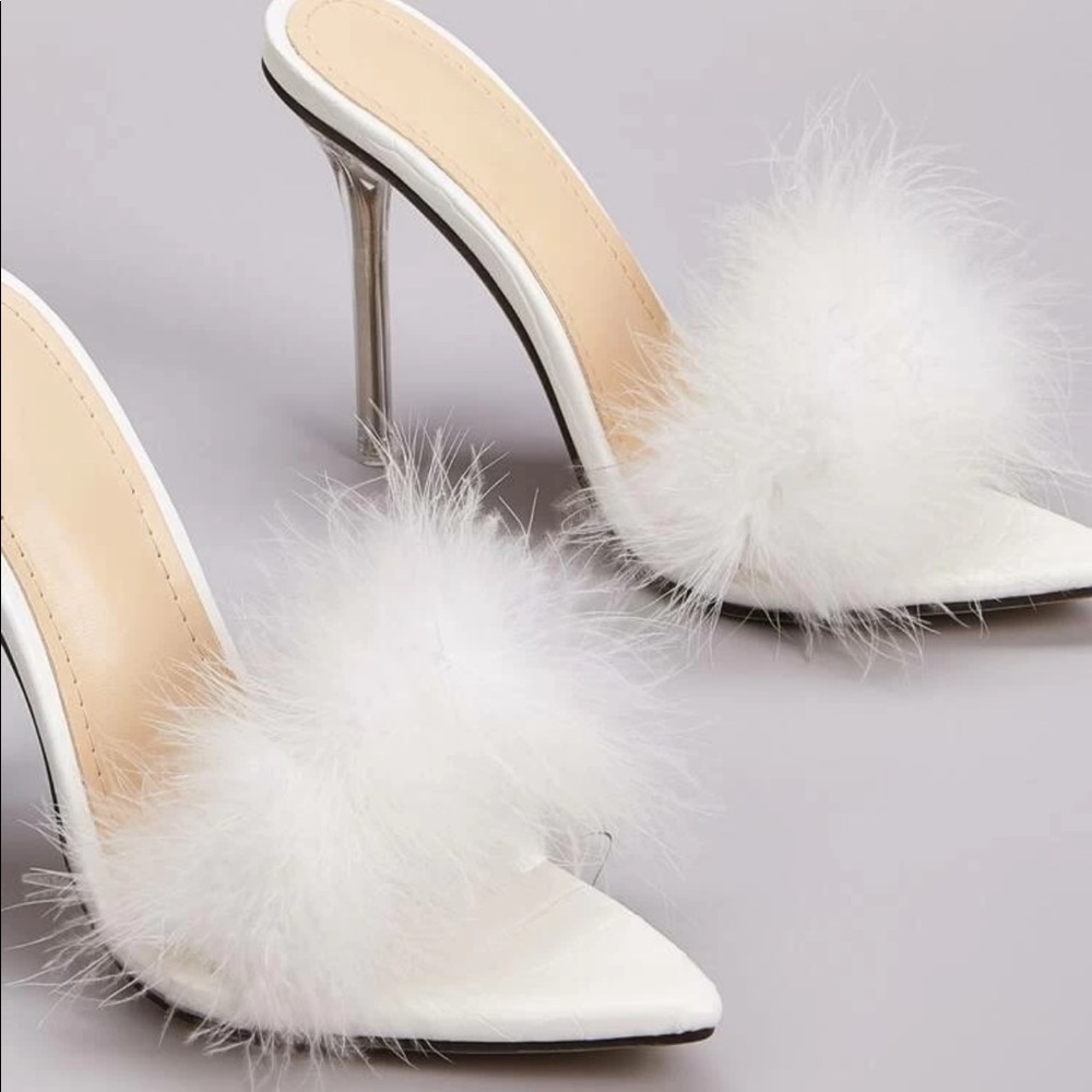 Plush heels